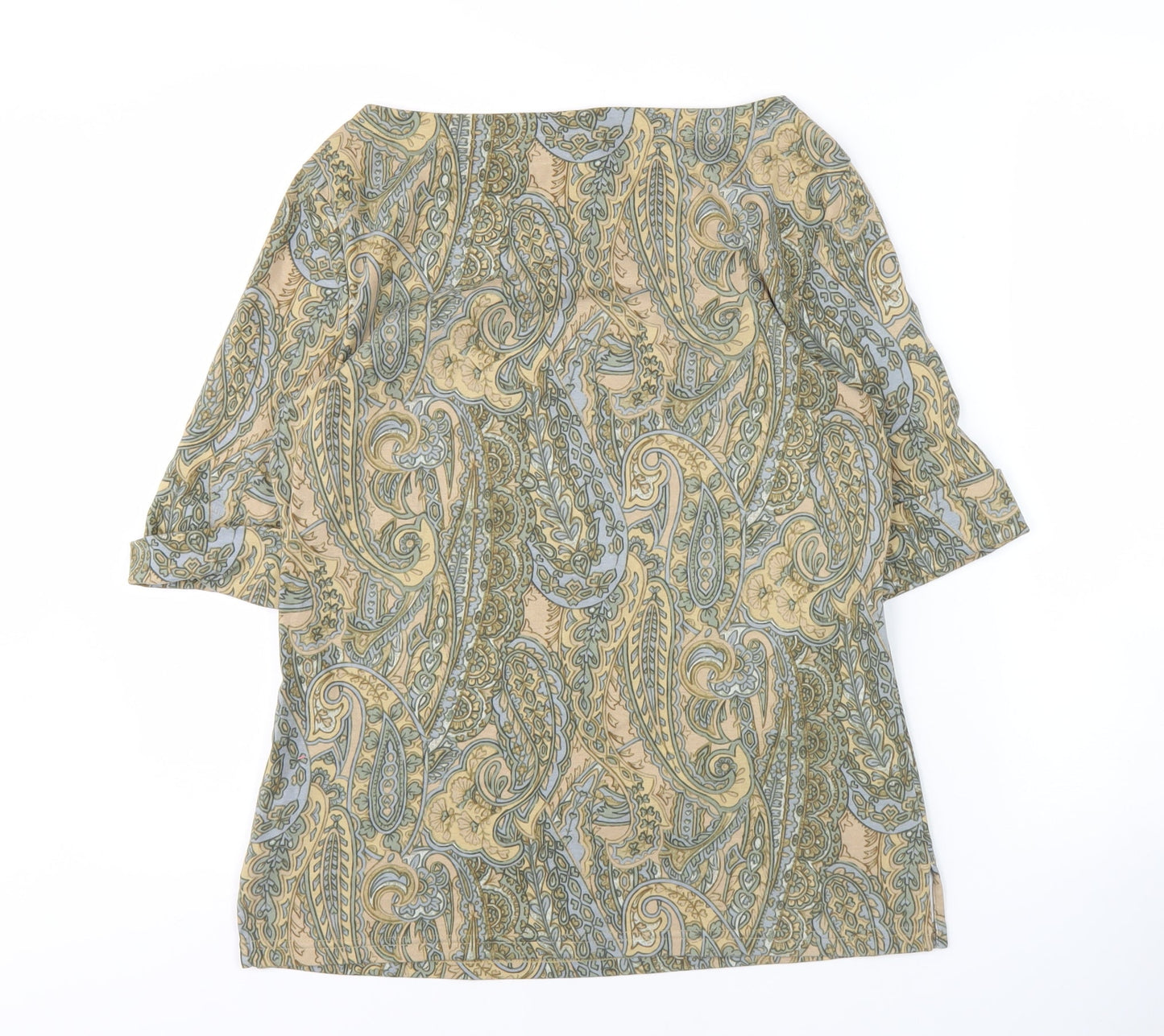 Ralph Lauren Women's Paisley T-Shirt, Multicoloured, L