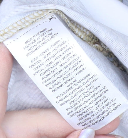 Ralph Lauren Women's Paisley T-Shirt, Multicoloured, L