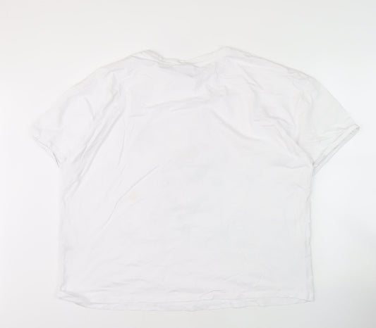 Disney Women’s White XL Frozen T-Shirt
