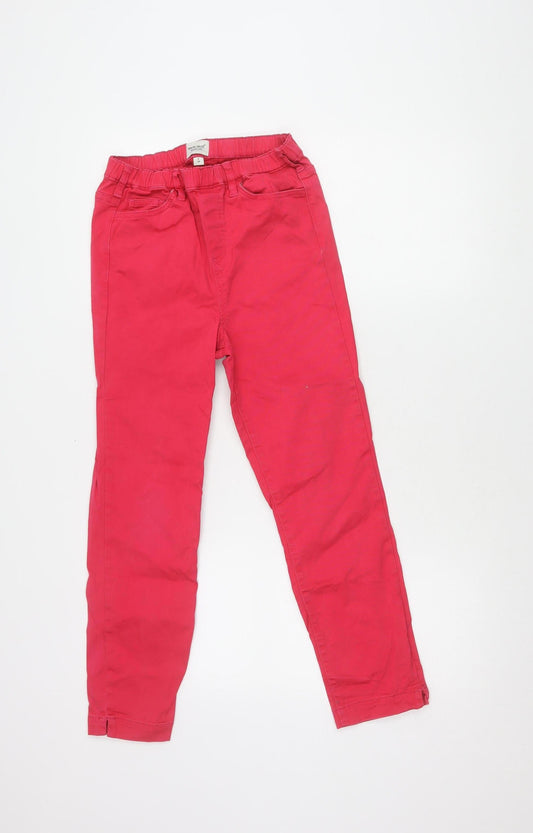 White Stuff Women's Red Jegging Capri Jeans Size 8