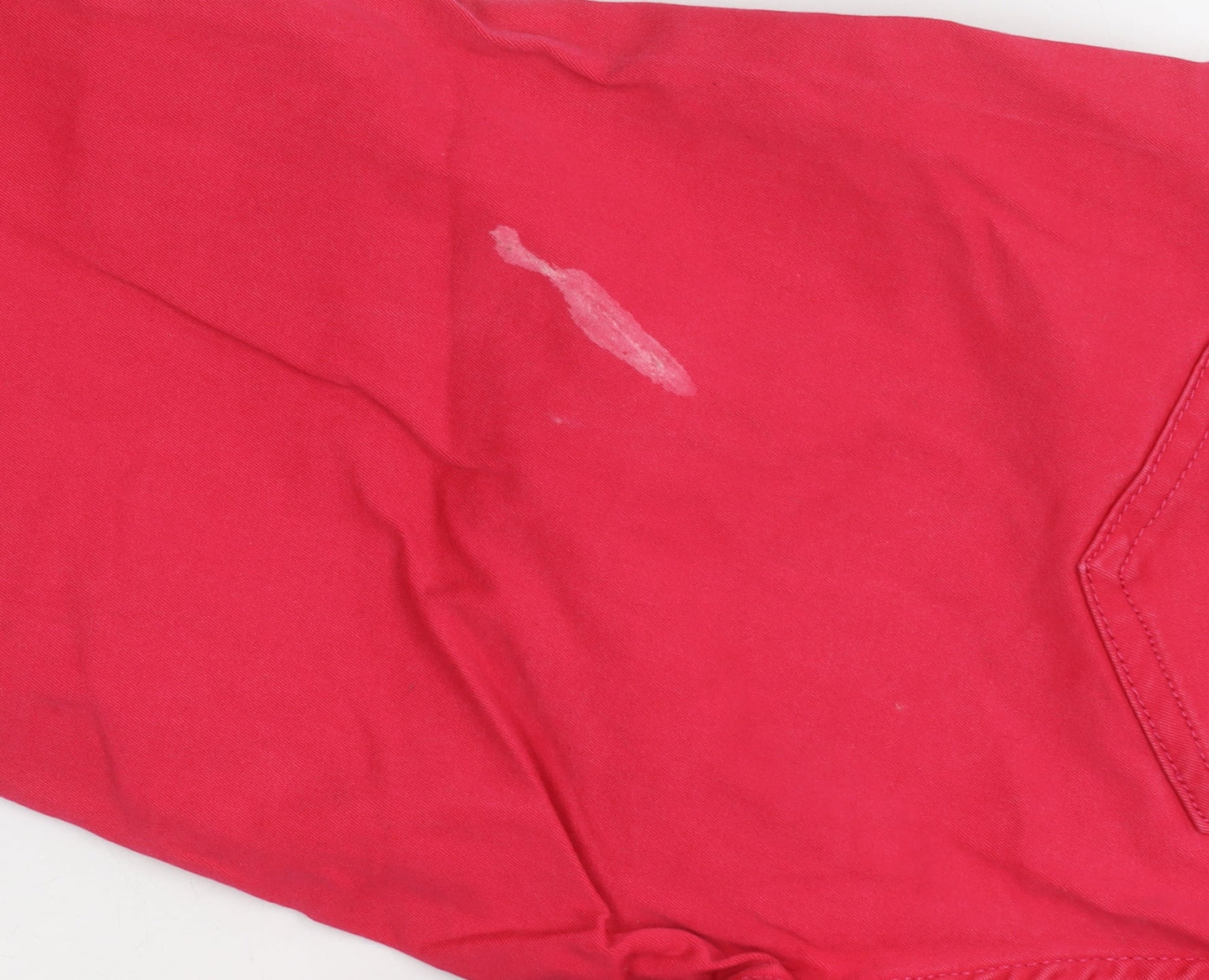 White Stuff Women's Red Jegging Capri Jeans Size 8