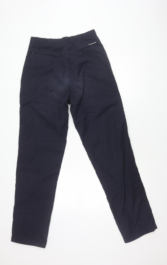 Craghoppers Women's Cargo Trousers, Black, Size 10