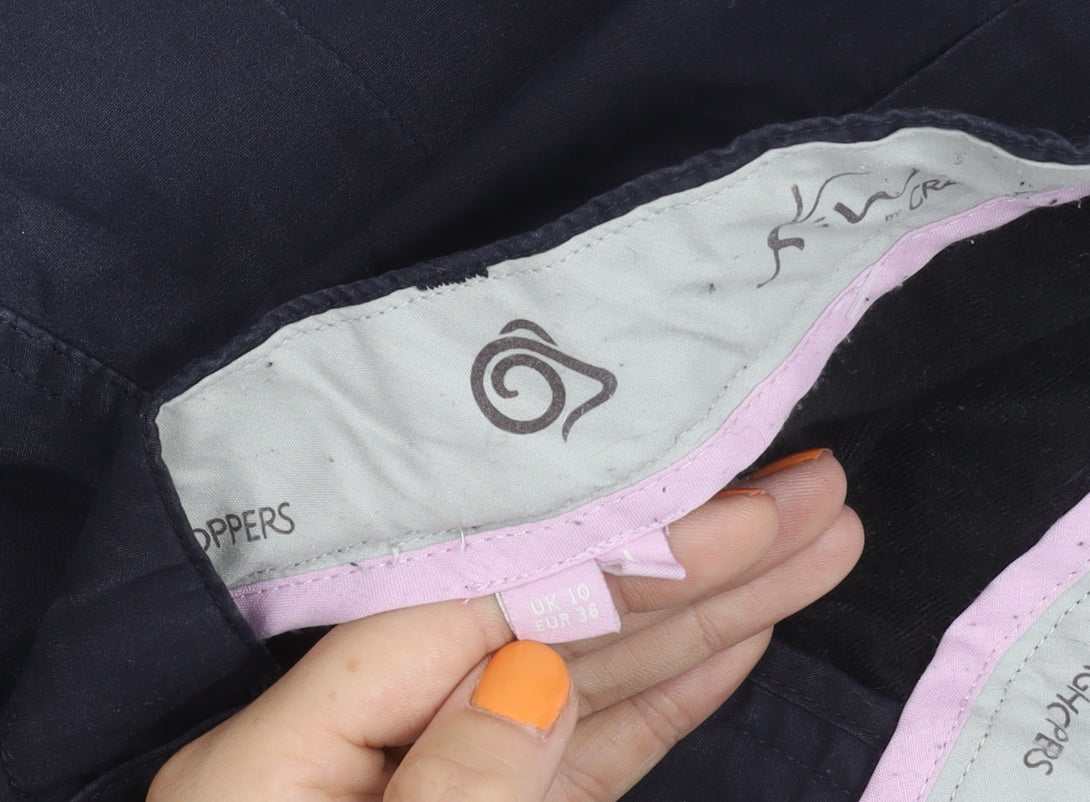 Craghoppers Women's Cargo Trousers, Black, Size 10