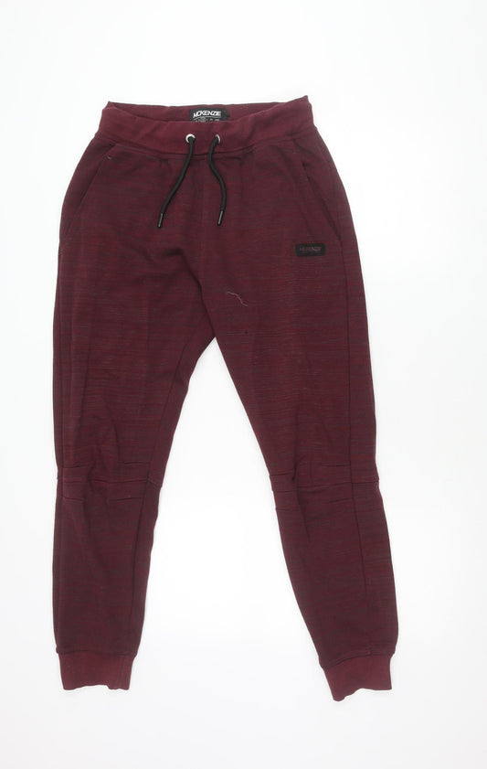 McKenzie Men's Red Jogger Trousers M