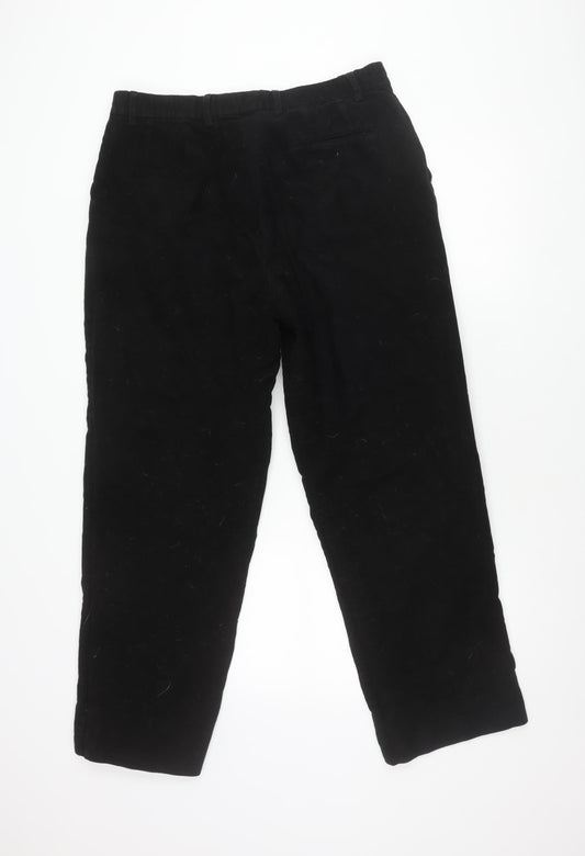 Boden Men's Black Cotton Trousers Size L