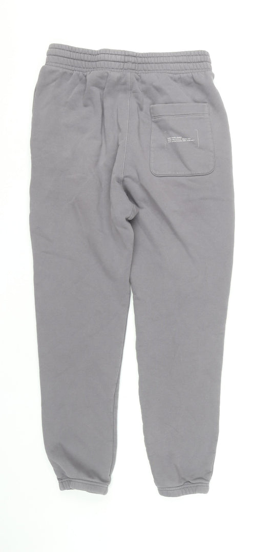 Adidas Unisex Grey Jogger Trousers, Size M - Casual Style