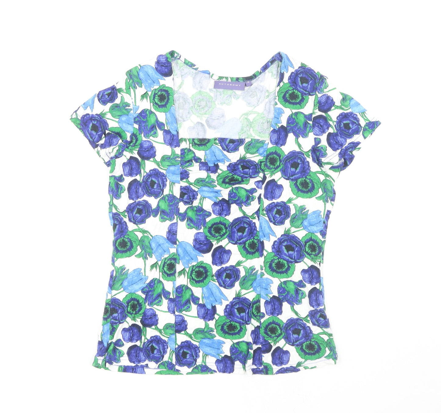 Autonomy Women's Multicoloured Floral Top Size 12
