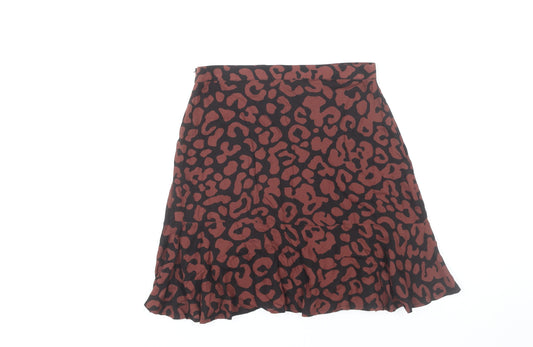 Baukjen Women’s Multicoloured Animal Print Skirt UK 10