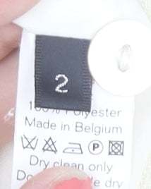 Julieann Heath Women’s Ivory Long Wrap Skirt