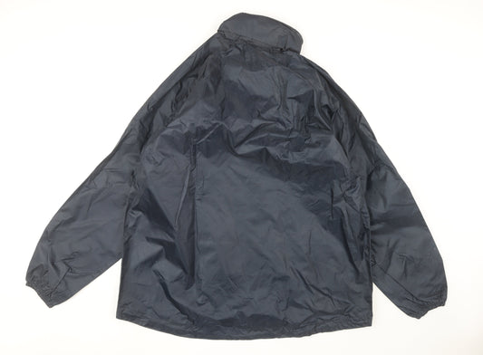 Dickies Men's Blue Windbreaker Jacket XL