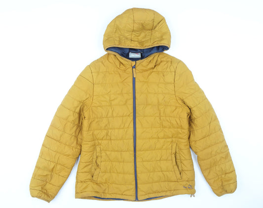 Peter Storm Women's Yellow Puffer Jacket Size 14