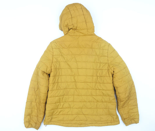 Peter Storm Women's Yellow Puffer Jacket Size 14