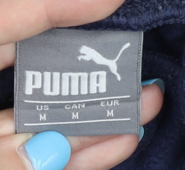 Additional view of Puma Men's Blue Jogger Trousers M - Elastic Waist