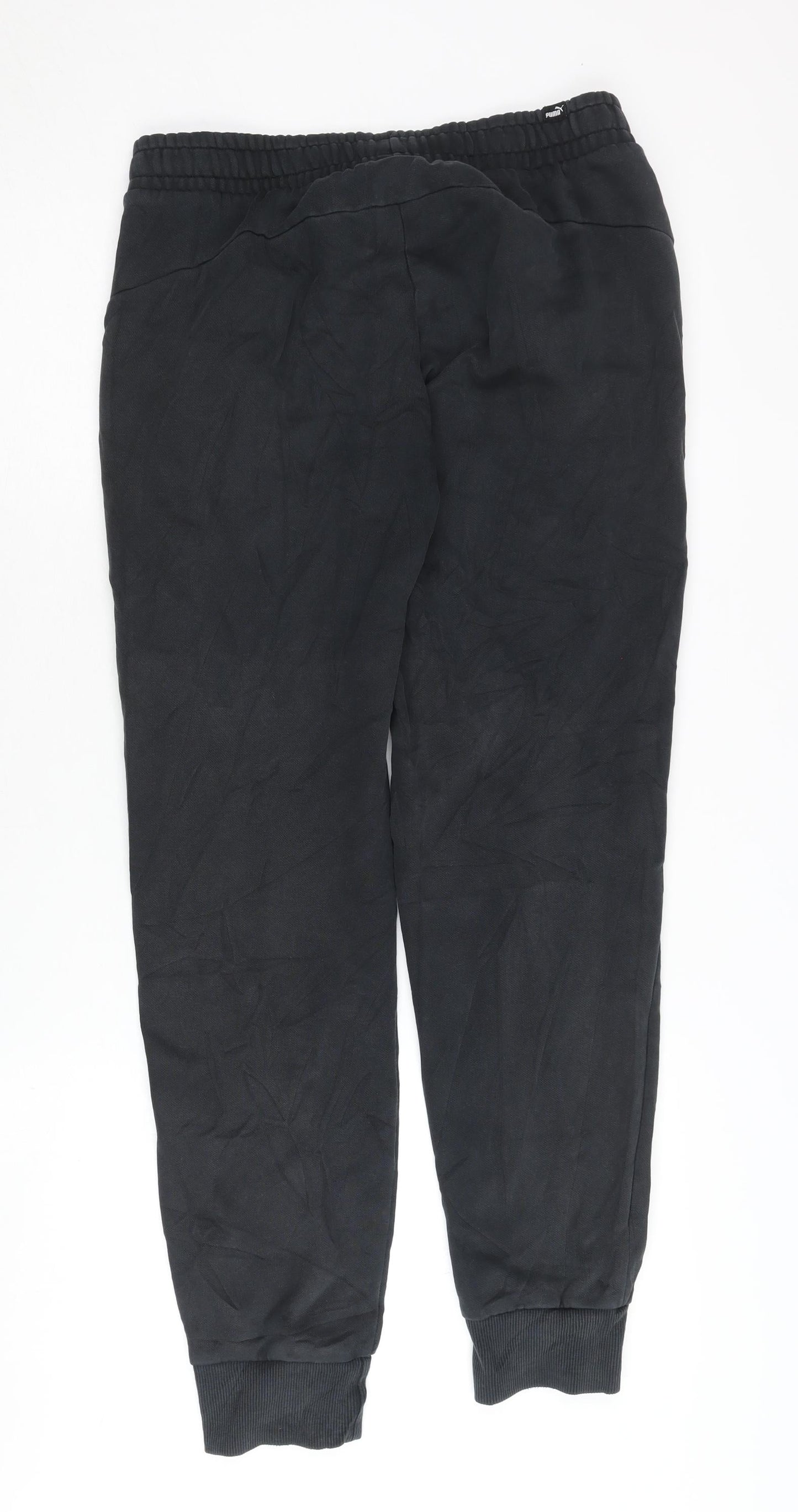 Puma Men's Black Jogger Trousers - Medium
