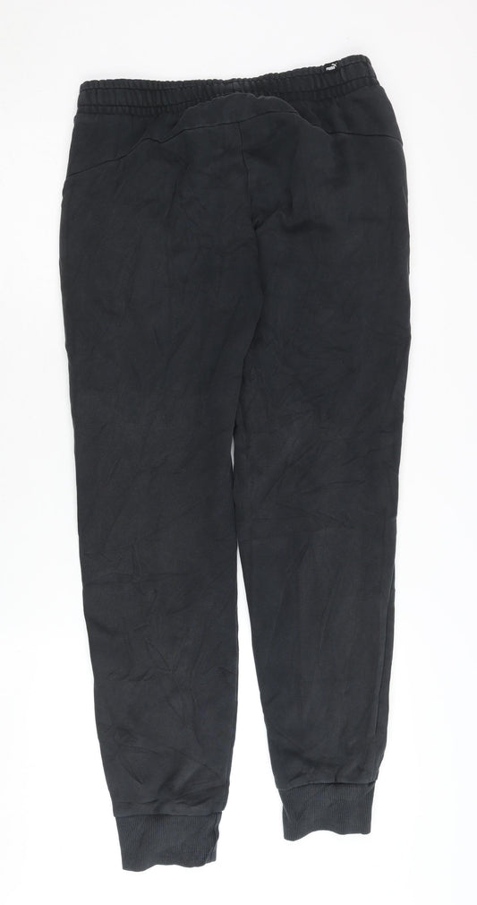 Puma Men's Black Jogger Trousers - Medium