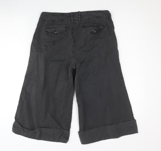 Old Navy Girls Black Cropped Trousers, Size 4 Years