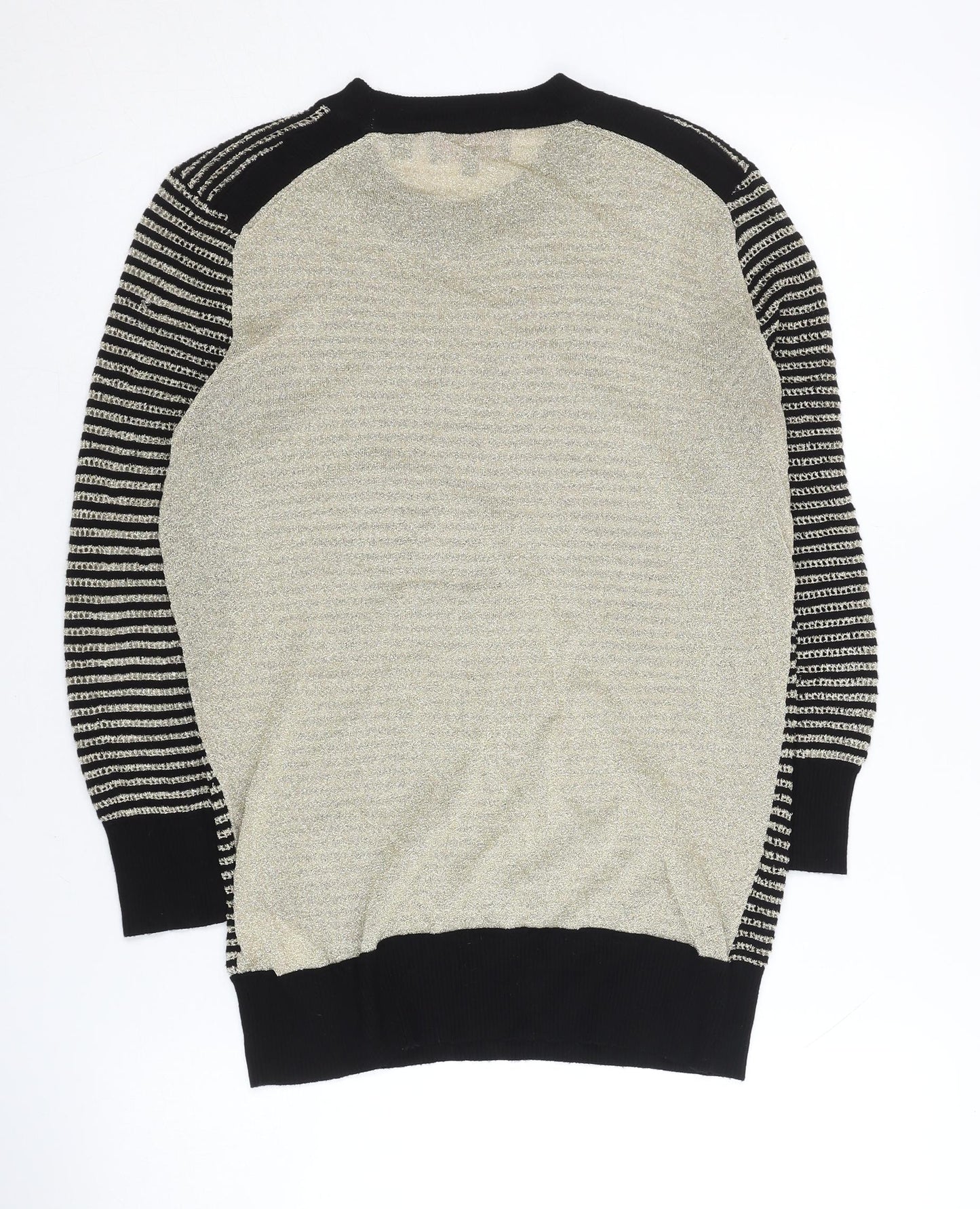 Ted Baker Women's Black Striped Pullover Jumper