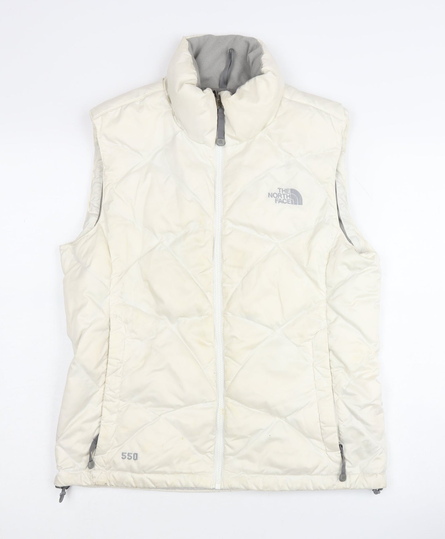 The North Face Women's White Puffer Waistcoat M
