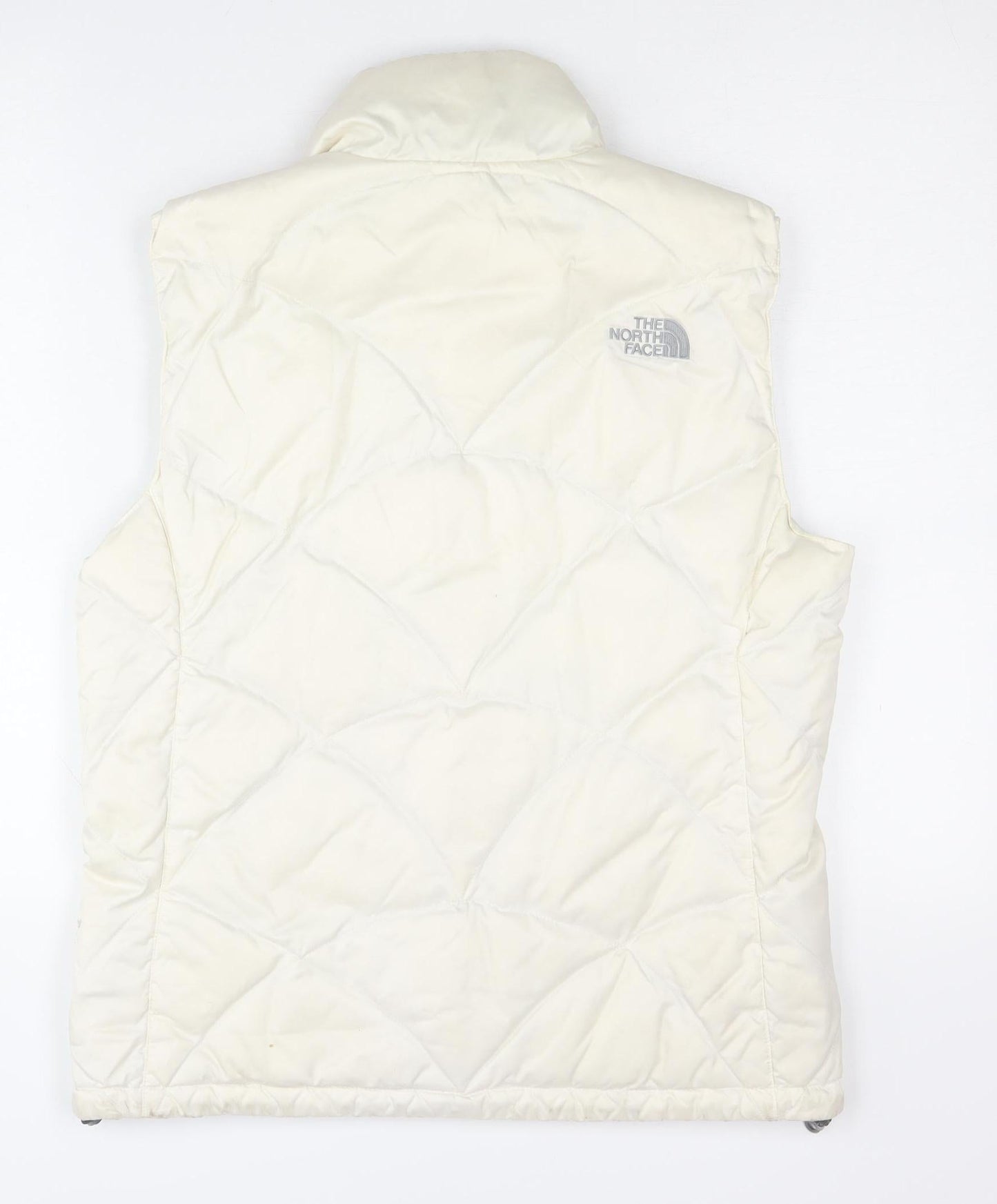 The North Face Women's White Puffer Waistcoat M