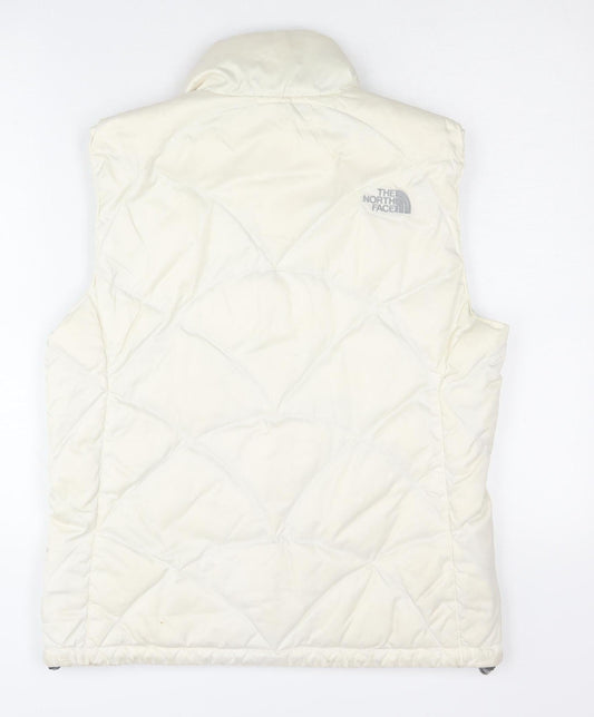 The North Face Women's White Puffer Waistcoat M