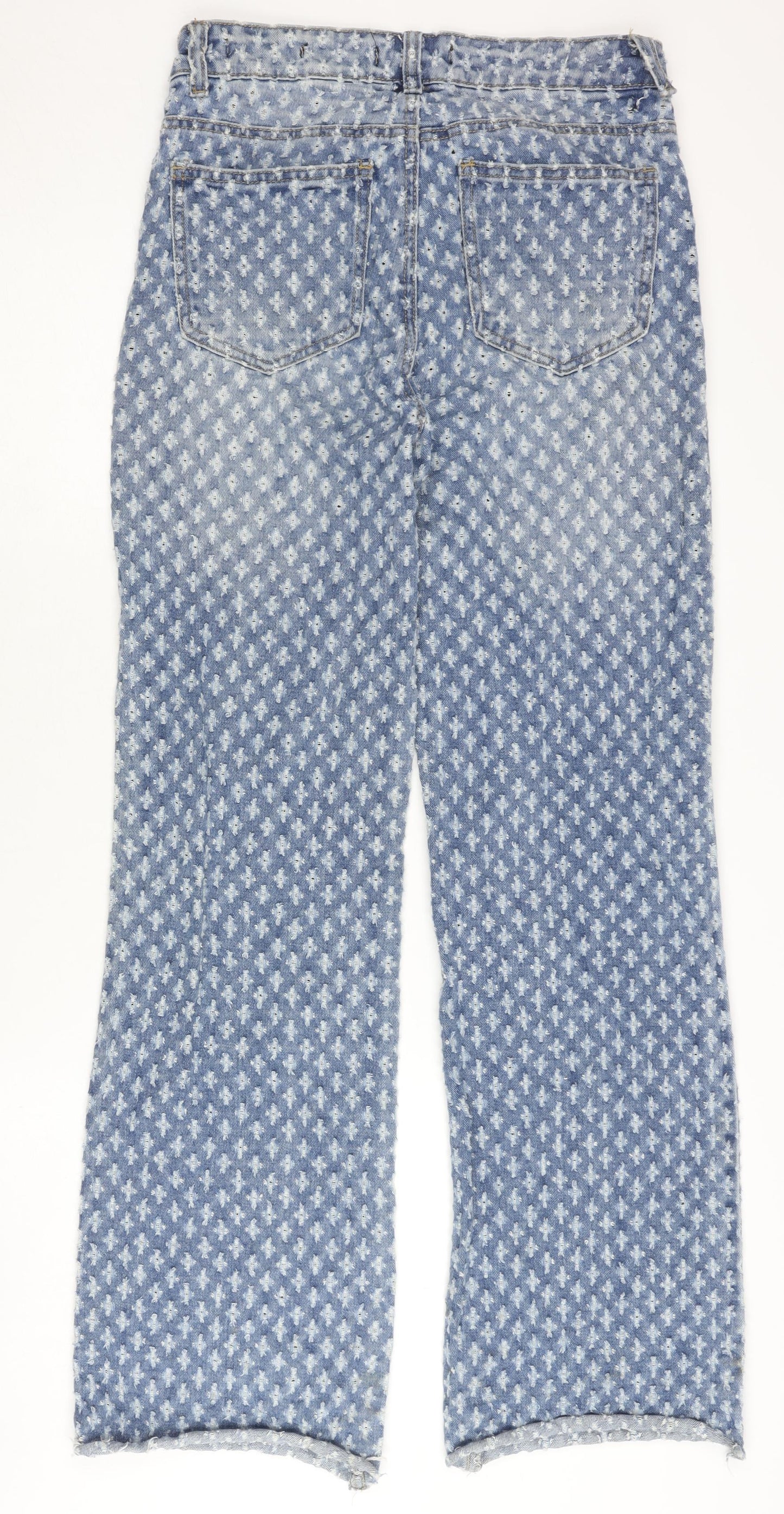Jaded London Women’s Blue Distressed Jeans Size 6