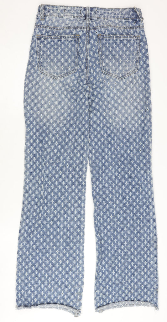 Jaded London Women’s Blue Distressed Jeans Size 6