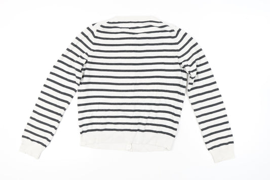 Cath Kidston Women's Striped Cardigan Multicoloured Size S