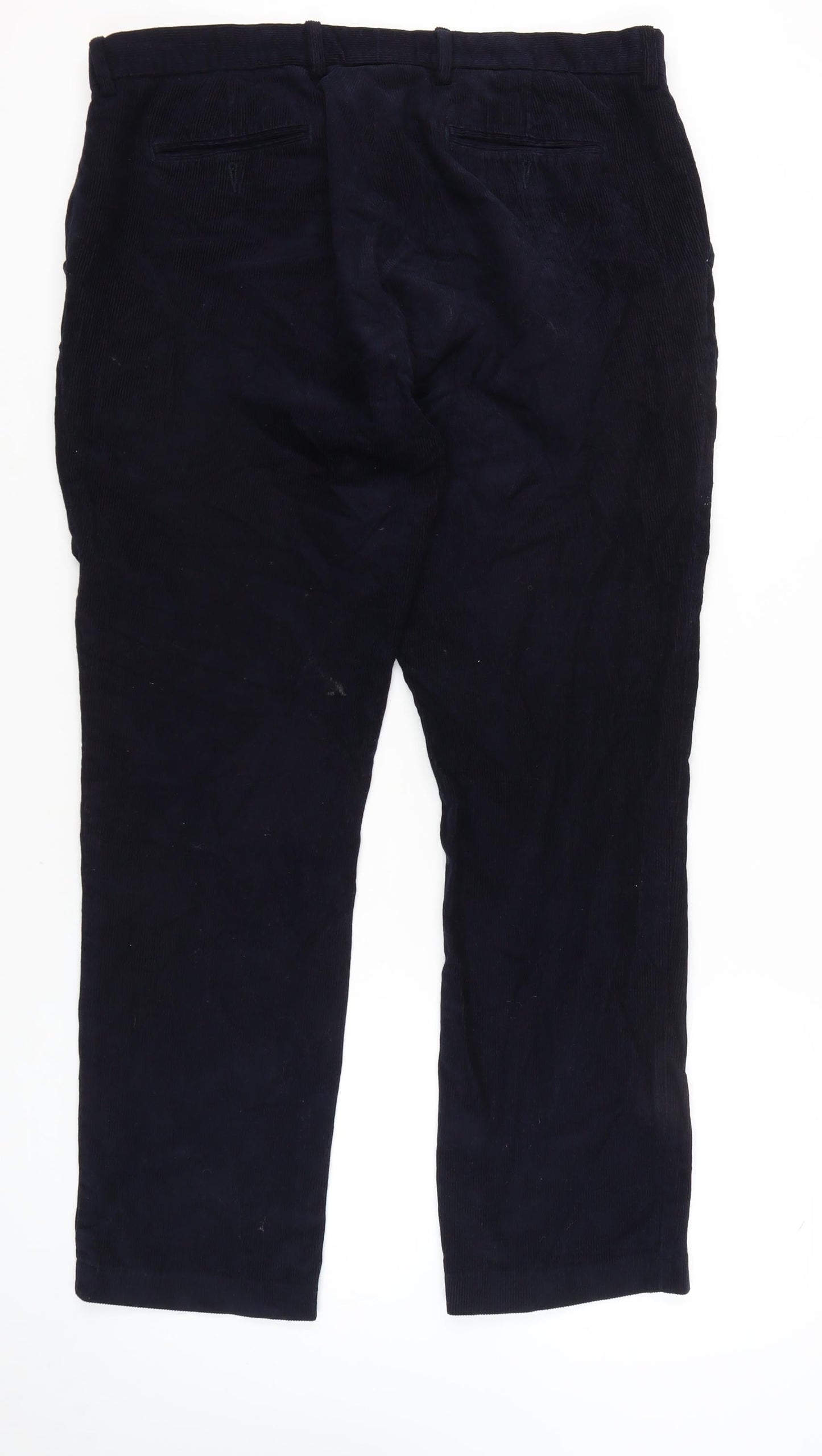 James Pringle Men's Black Corduroy Trousers