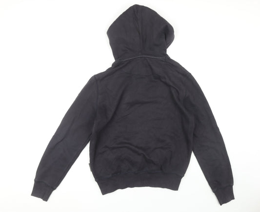 French Connection Men's Black Pullover Hoodie Small