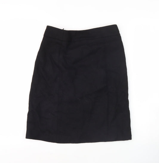 Boden Women's Black Wool Pencil Skirt Size 18