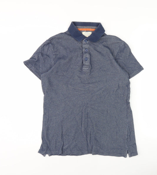 Mountain Warehouse Men's Blue Polo Shirt S