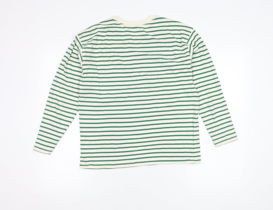 Womens UK Size XS Stradivarius Multicoloured Cotton T-Shirt