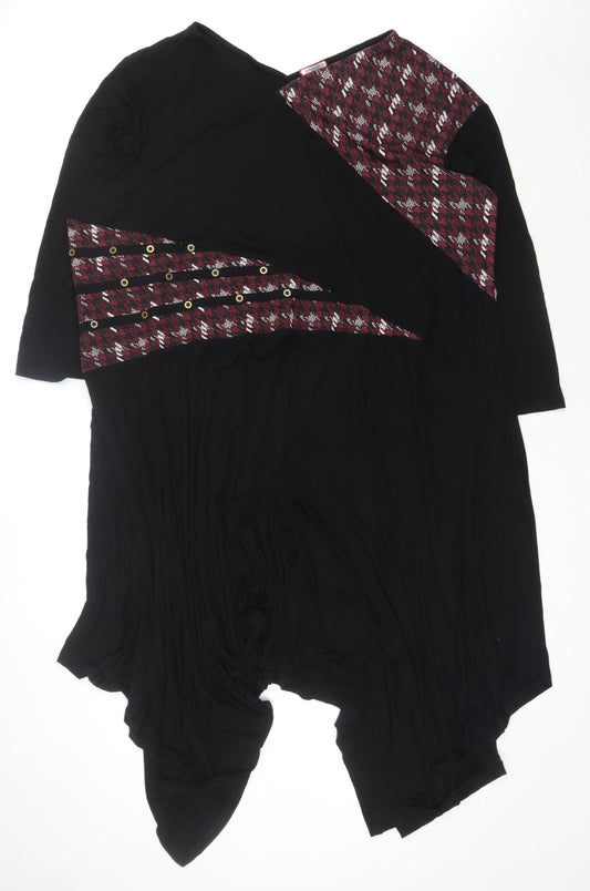 Joe Browns Women's Black Houndstooth Dress Size 32