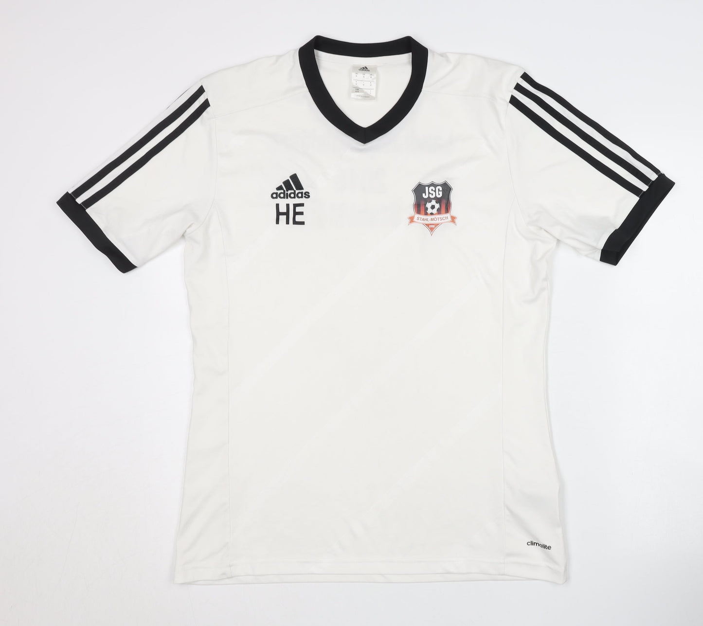 Adidas Men's White M Jersey Shirt V-Neck