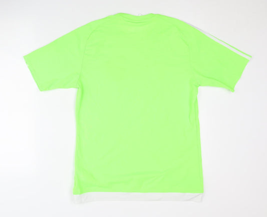 Adidas Men's Green Football Jersey Size S