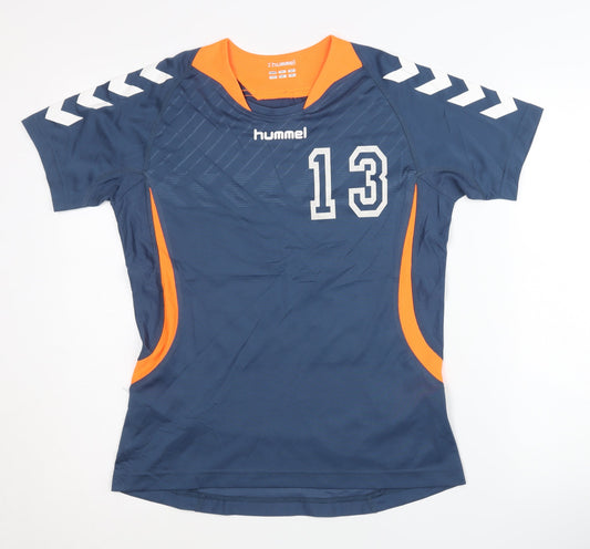 Hummel Men's Blue Football Jersey S