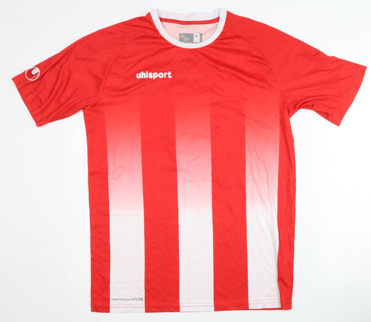 Uhlsport Men's Red Football Jersey L