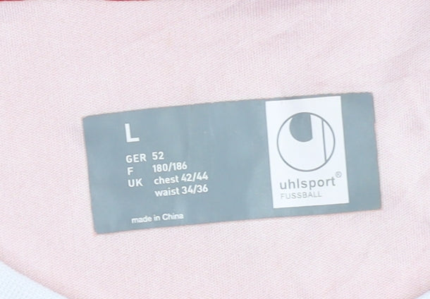 Uhlsport Men's Red Football Jersey L