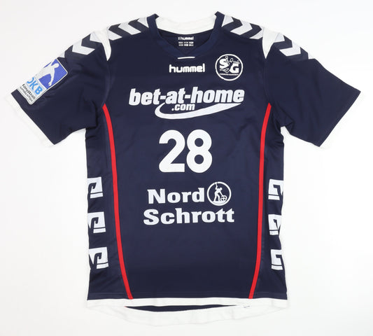 Hummel Men's Navy Jersey Shirt, Medium, Sports Team