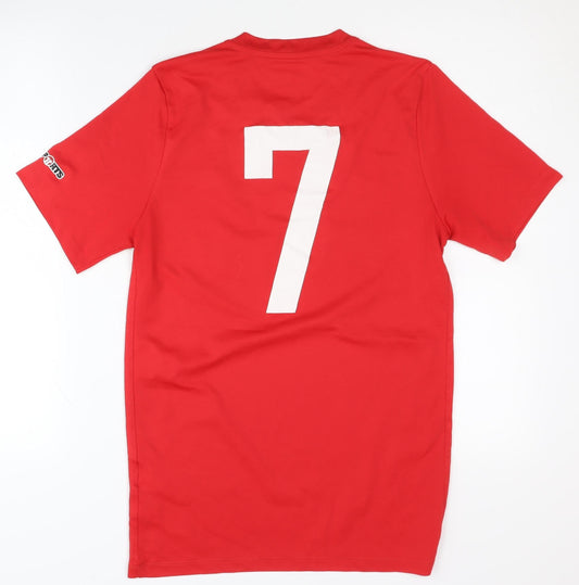 Nike Men's Red Football Jersey, Size M, Breathable