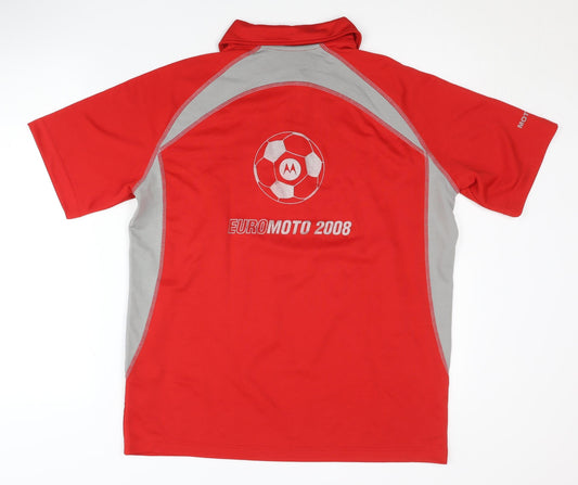 Kariban Red Polo XL Men's Activewear Top