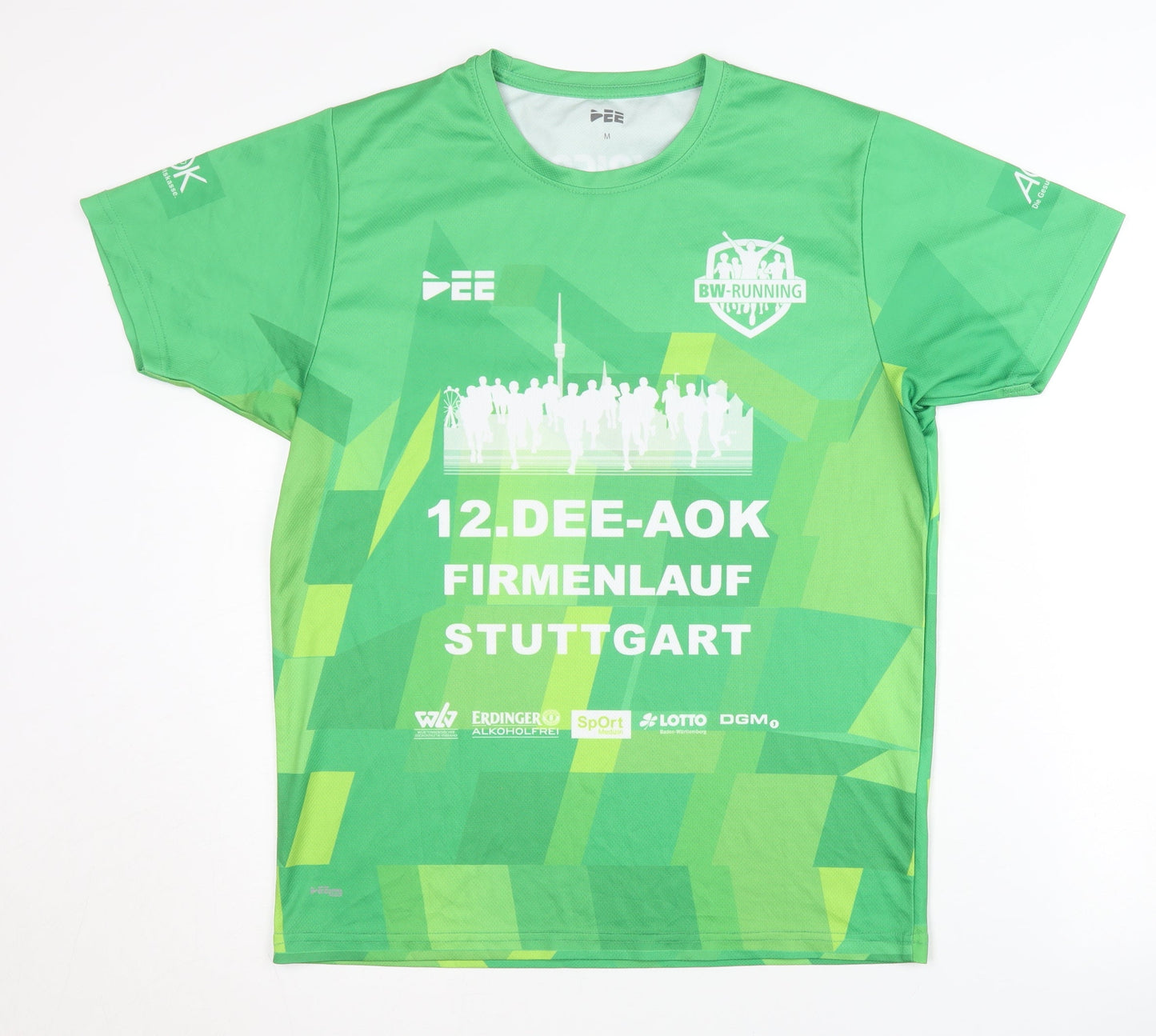 DEE Men's Green Running T-Shirt M
