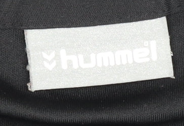 Hummel Men's Black 2XL Sports Jersey with Logo