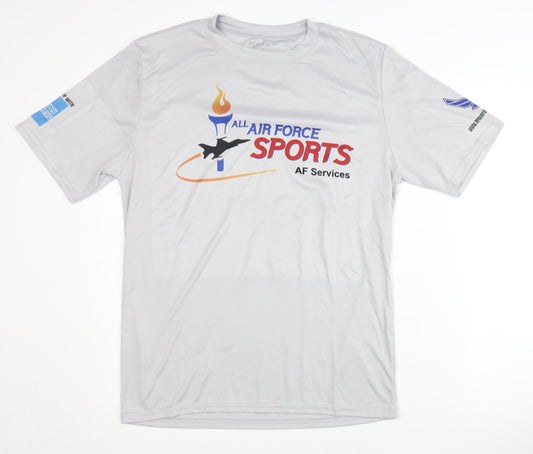 Port & Company Unisex White Sports T-Shirt S