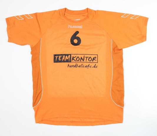 Hummel Men's Orange Handball Jersey L