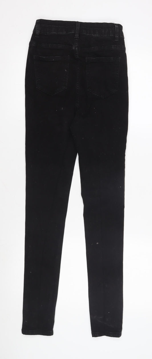PrettyLittleThing Women's Black Skinny Jeans, Size S
