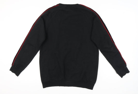 BoohooMAN Men's Black Pullover Sweatshirt Size S