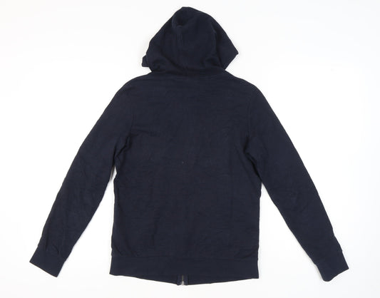 Next Women's Blue Full Zip Hoodie Size 8