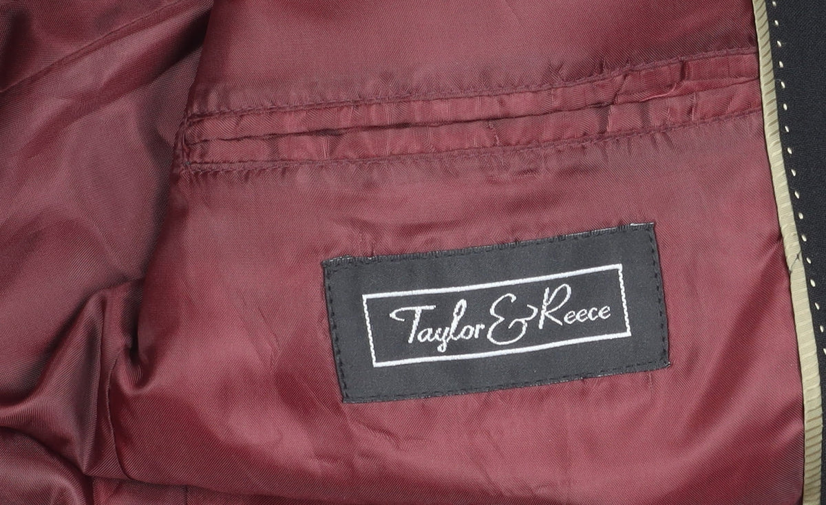 Additional view of Taylor & Reece Men's Black Blazer 36 Short