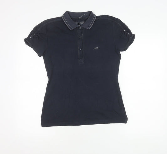 Champion Women's Black Polo Shirt XL